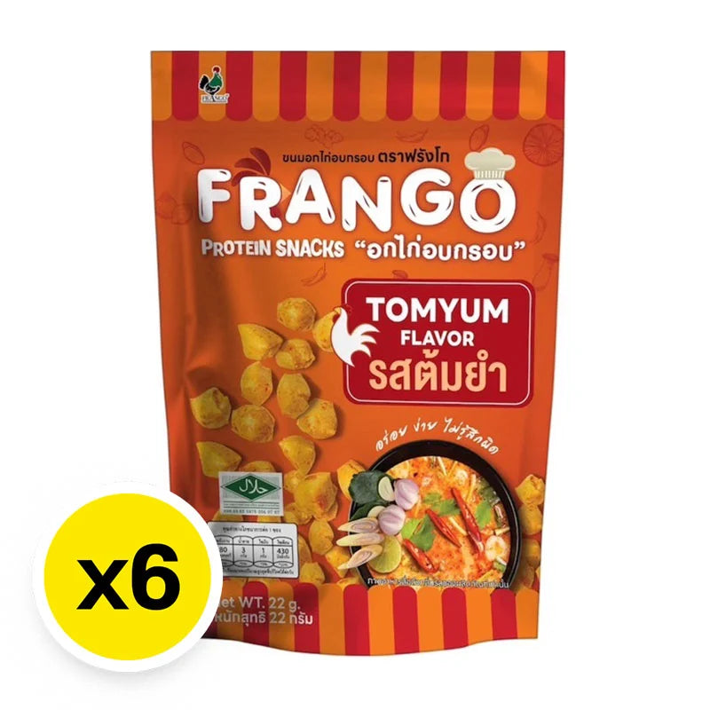 Frango Chicken Protein Snack Tomyum Flavor 22g x6