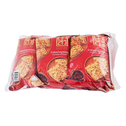 Chao SUA Rice Cracker With Spicy Pork Floss 30g x6