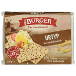 Burger Urtyp Crispbread, thin, crispy confectionery snack with a golden-brown texture, ready to enjoy.