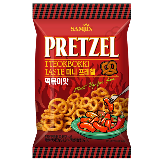 Samjin Pretzels Tteokbokki Taste
