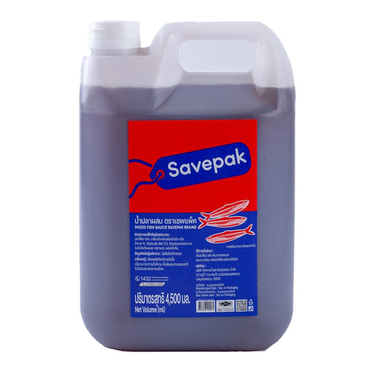Savepak Mixed Fish Sauce 4.5L