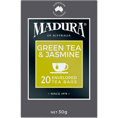 Madura Green Tea & Jasmine Tea Bags