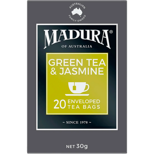 Madura Green Tea & Jasmine Tea Bags