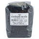 Makro black sesame seeds in a 500g package, showing the dark, textured seeds ready for cooking or baking.