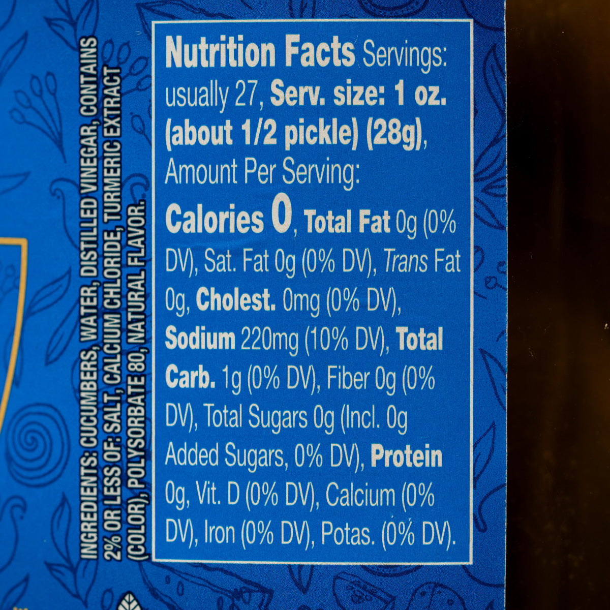 Vlasic Kosher Dill Whole