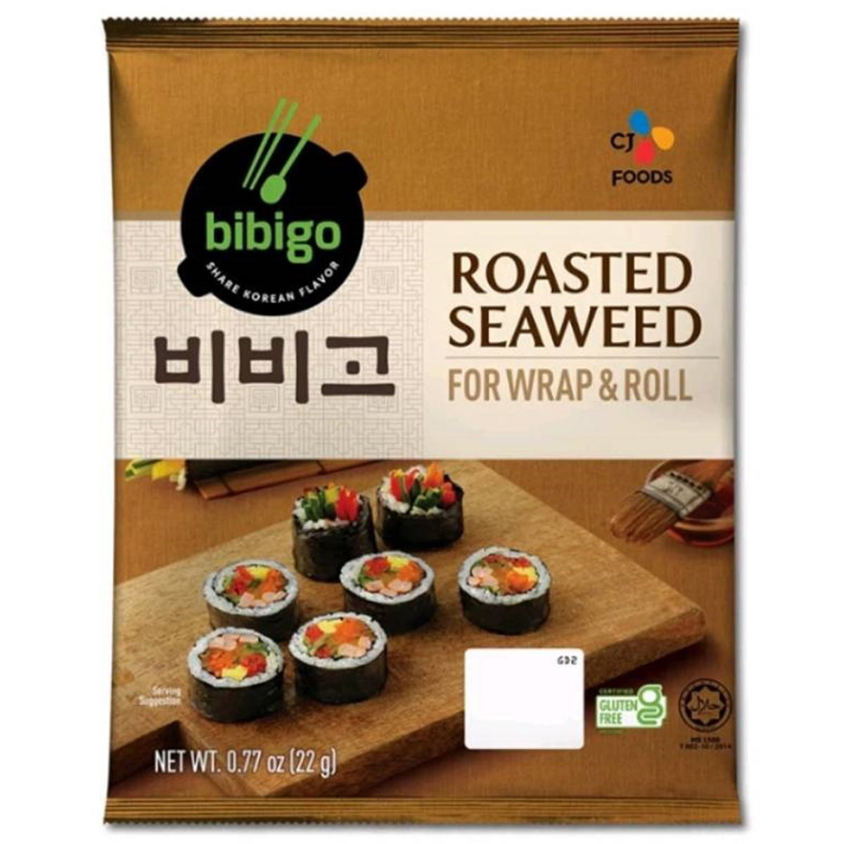 Cj Bibigo Roasted Seaweed