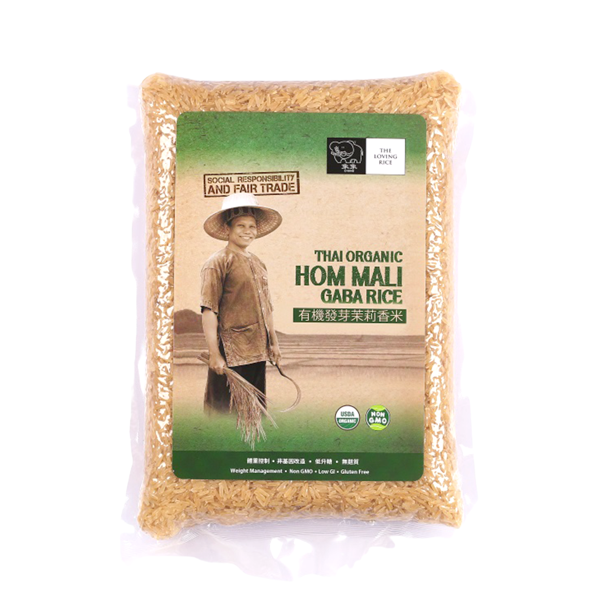 Chang Thai Organic Hom Mali Gaba Rice