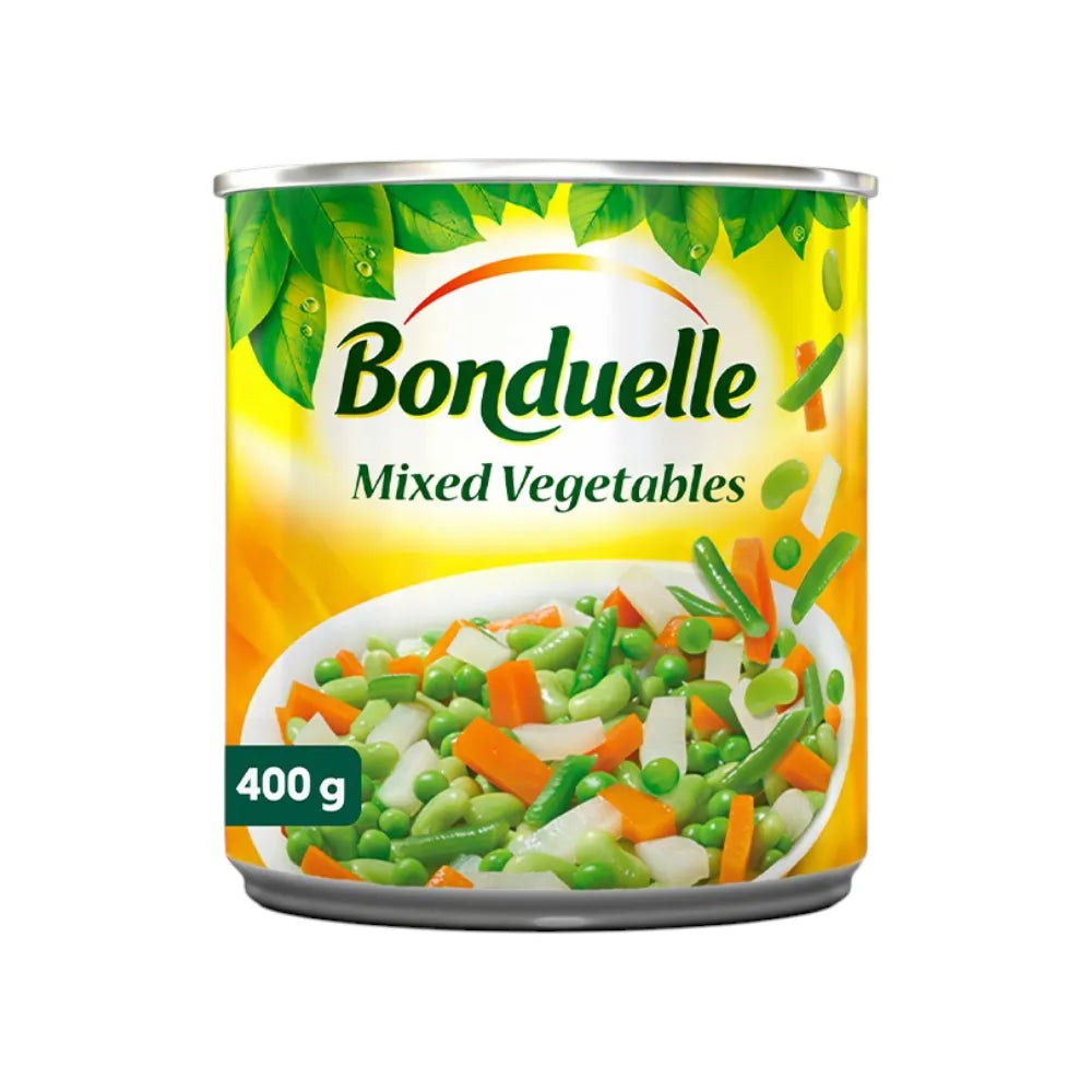 Bonduelle French Mixed Vegetables . (mixed Vegetables) Canned