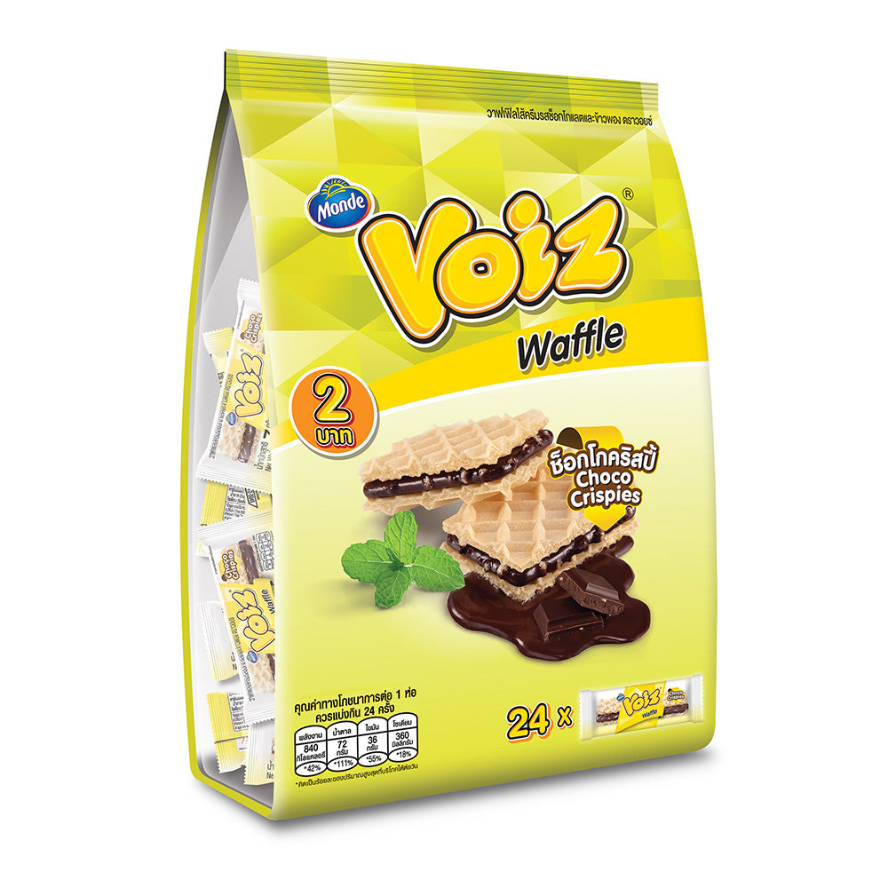 Voiz Waffle Choco Crispies Familly Pack