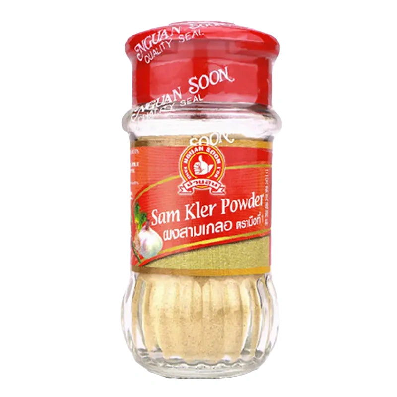 NO.1 Hand Brand Sam Kler Powder 45g container with white powder, featuring the product label and branding on the packaging.