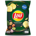 Lay's Miang Kham family pack of confectionery snacks featuring colorful, flavorful chips in a large, resealable bag.