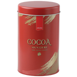 Aroma Cocoa Powder Signature for drinks, featuring a close-up of the rich, smooth cocoa powder in a jar.
