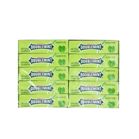 Doublemint Chewing Gum Peppermint Flavor 13.5g