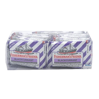 Fishermans Friend Sugar-Free Lozenges With Blackcurrant Flavor