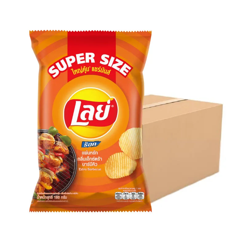 LAYS ROCK EXTRA BBQ 180g x12