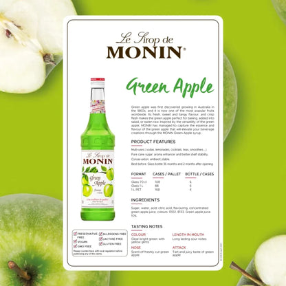 Monin Green Apple Syrup 700ml