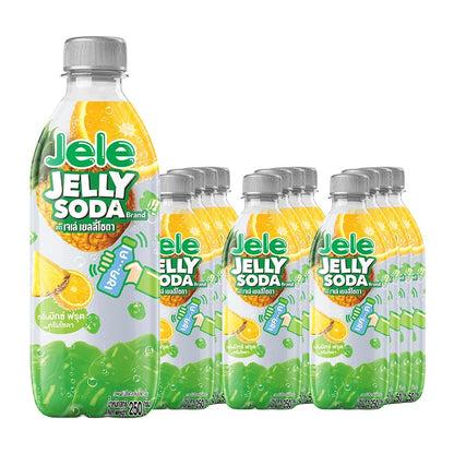 JELE Jelly Soda Mixed Fruit Cream Soda Flavour 250g x12