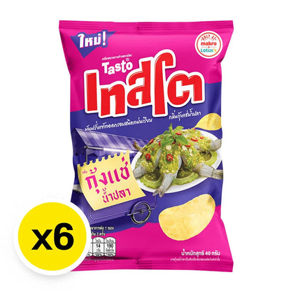 Tasto Potato Chip Shrimp In Fish Sauce 40g x6