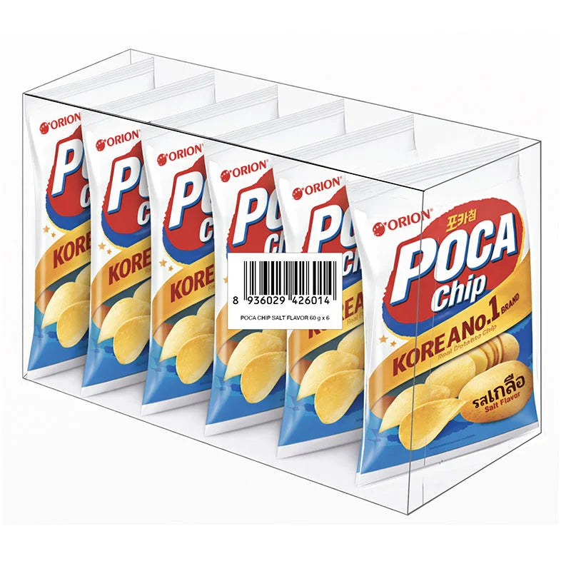 Orion Poca Chips Salt Flavor 60g x6