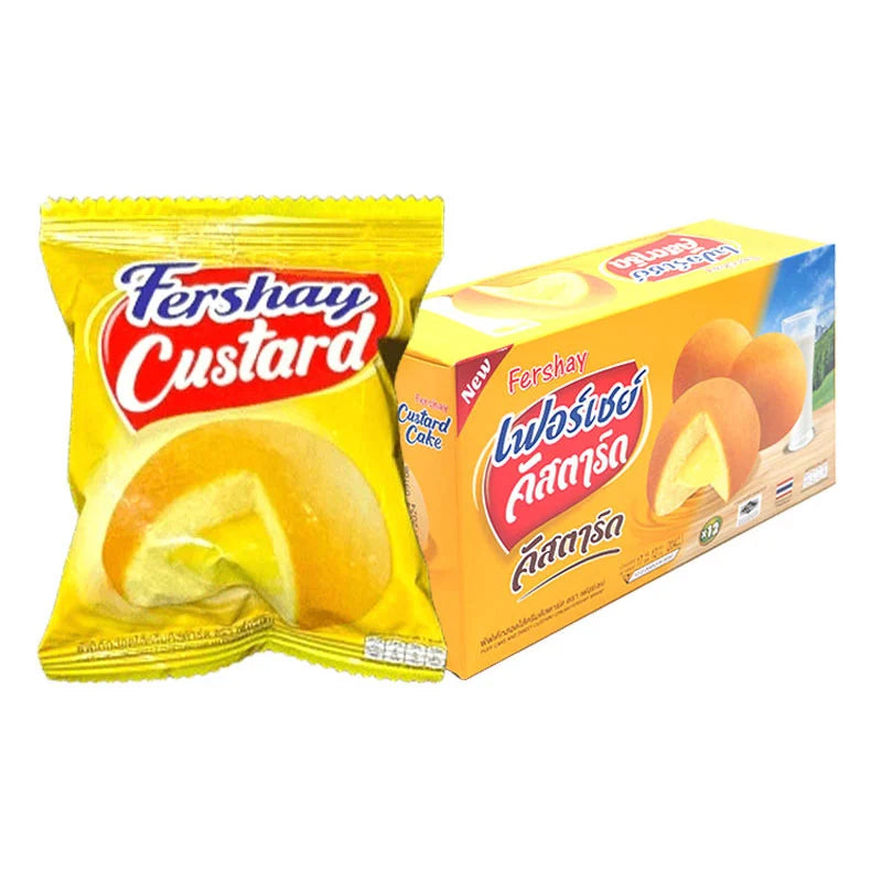 Fershay Custard Cake 12 Pcs 17g