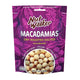 Salted Macadamias from NUT WALKER in a 300g package, showing crunchy, golden brown macadamia nuts with salted coating.