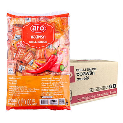 ARO Chilli Sauce 100 Sachets X 8 10g