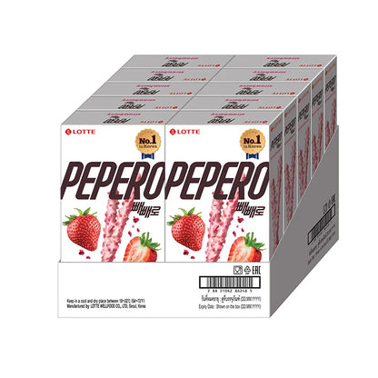 Lotte Pepero Strawberry 32g x8