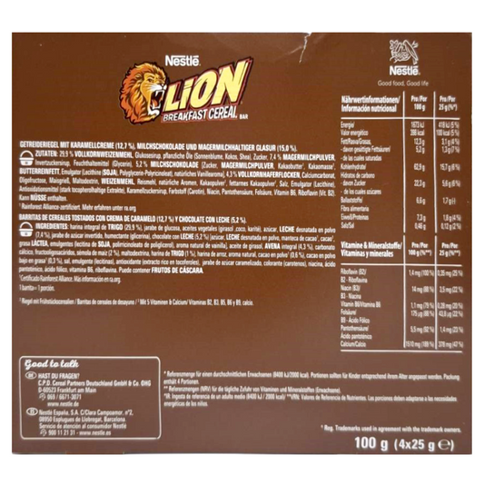 Nestle Lion Breakfast Cereal Bar