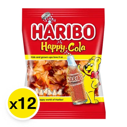 Haribo Gummy Happy Cola 14g x12
