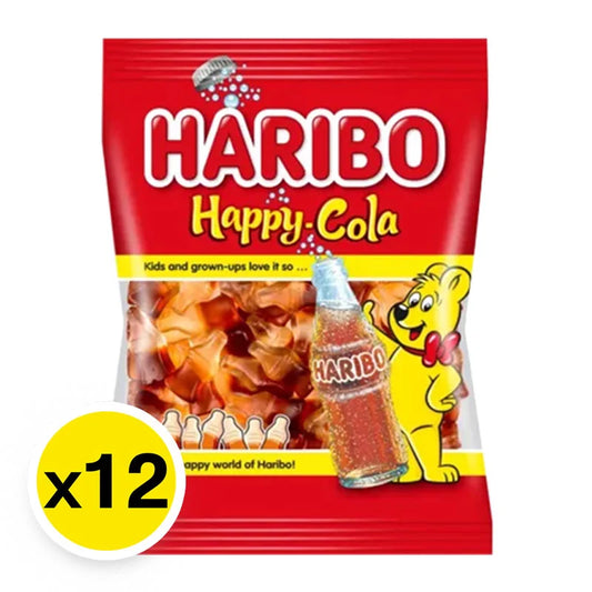 Haribo Gummy Happy Cola 14g x12