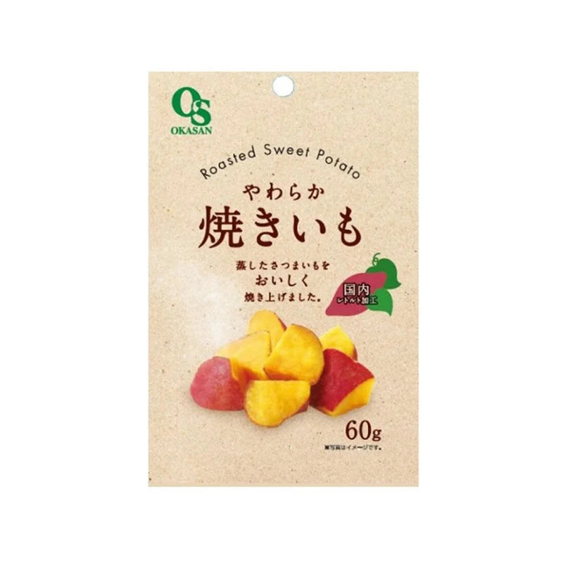 Okasan Soft Baked Steamed Sweet Potato Yawaraka Yakiimo Snack