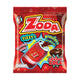 ZODA Candy Cola 270g box with 100 pieces of colorful cola-flavored candies on a white background