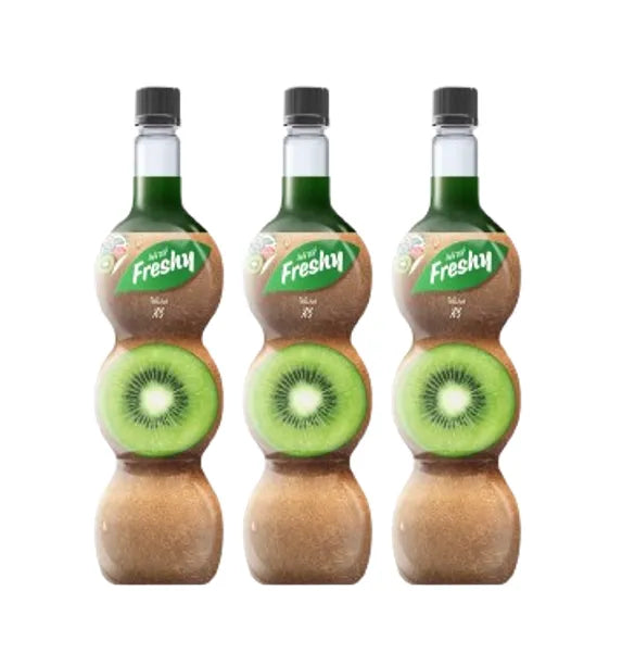 FRESHY Syrup With Kiwi 710ml x3