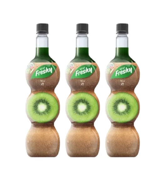 FRESHY Syrup With Kiwi 710ml x3
