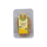 B-Smile baked banana slices sprinkled with white sesame and black sesame seeds, a tasty snack confectionery.