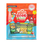 Tong Garden Mix Nut Wasabi in 530g package, dry grocery snack with mixed nuts flavored with wasabi, shown in a colorful bag.