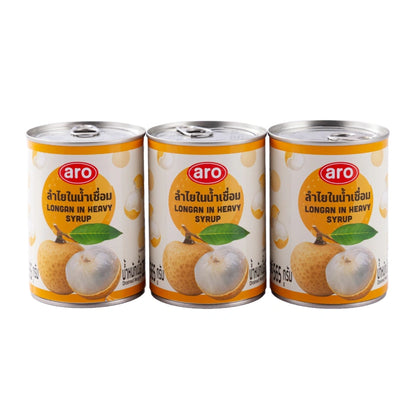 ARO Longan In Syrup 565g x3