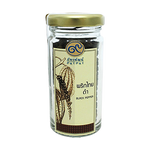 Close-up of Patpat Black Pepper in a grocery package, showcasing the black pepper grains and brand label.