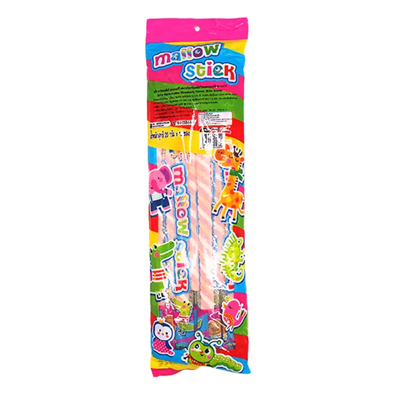 Erko Stick Marshmallow Strawberry 20g x12