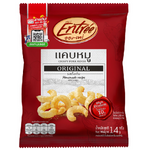 Entree Crispy Pork Rinds Original, crunchy snack in a clear bag, showcasing golden, crispy pork rinds perfect for snack lovers.