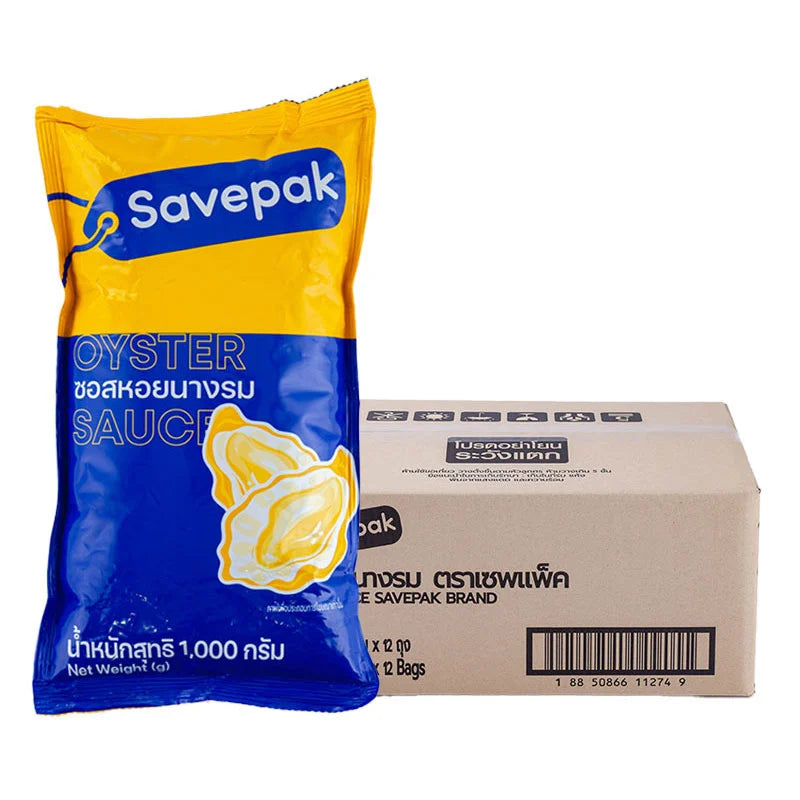 Savepak Oyster Sauce 1kg x12
