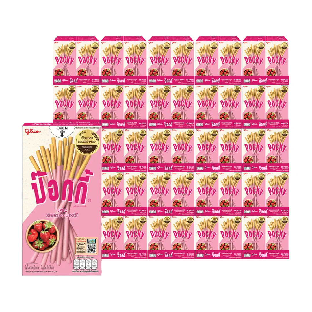 Pocky Strawberry 10 Pcs X 30 43g