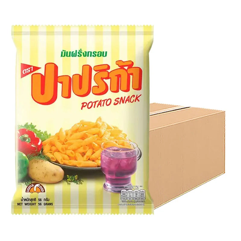 PAPRIKA Crispy Potato Snack Carton 56g x18
