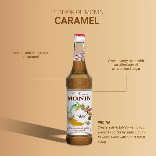 Monin Caramel Syrup 700ml