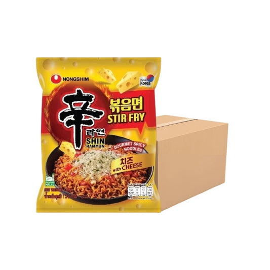 NONGSHIM [whole Box] Ramyun Stir Fry Cheese Instant Noodles