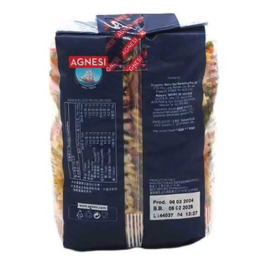 Agnesi Eliche Tricolor 500g