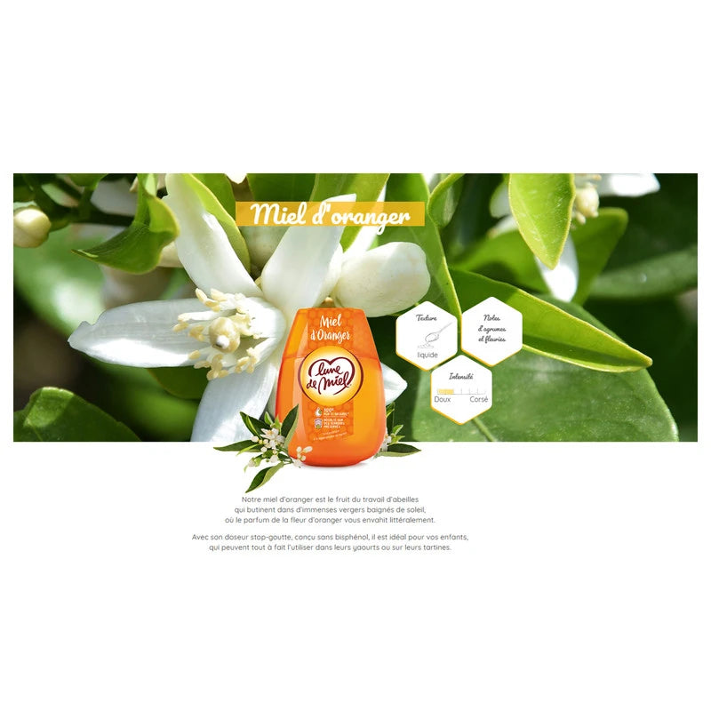 Lune DE Miel Spanish Orange Blossom Honey Fruity Sweetness With