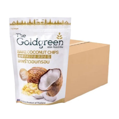 THE GOLDGREEN [whole Box 40] - BAKE COCONUT CHIPS 50g