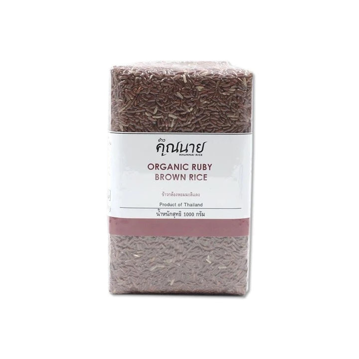 Khunnai Rice Organic Red Grain Rice 1kg