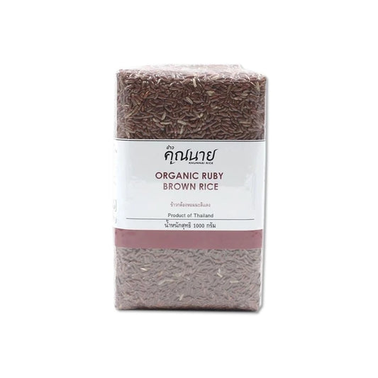 Khunnai Rice Organic Red Grain Rice 1kg